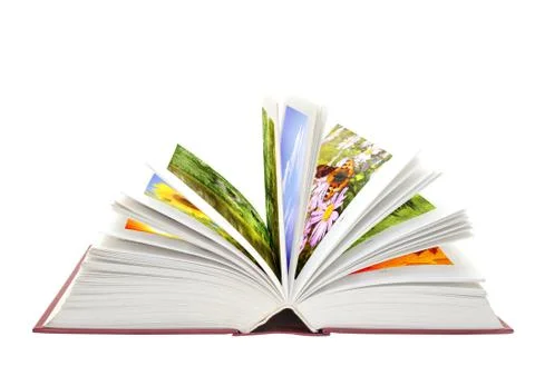 Book of nature Stock Illustration