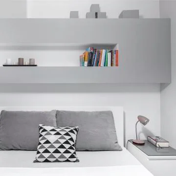 Book on nightstand Stock Photos