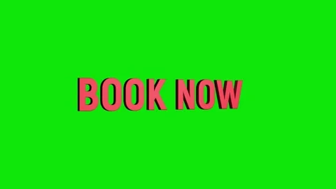 Book now 3D text looped animation word on super discount offer Stock Footage 313657024
