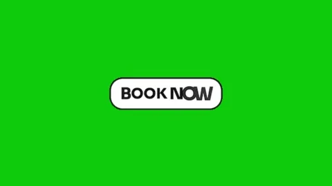 Book now animation on green screen 库存影片 332338709