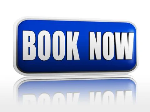 Book now banner Stock Illustration