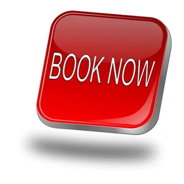 Book now Button - 3D illustration Stock Illustration