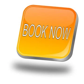 Book now Button - 3D illustration Stock Illustration
