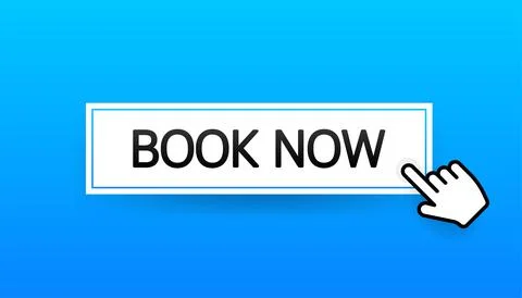 Book now button, great design for any purposes. Luxury red background vector Stock Illustration