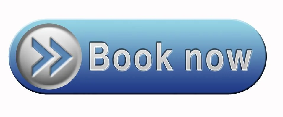 Book now Illustrazione stock