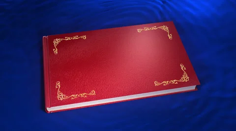 Book open Stock Footage 38417679