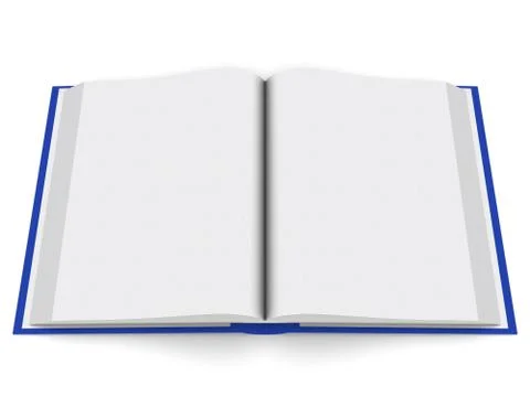 Book - open Stock Illustration