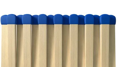 Book of open matches Stock Illustration