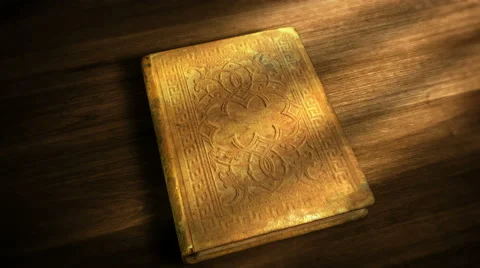 Book Opening to Blank Page Vidéo 48754846