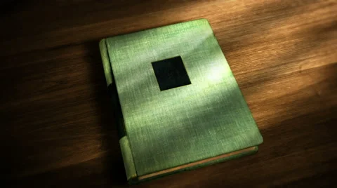 Animated Book Opening Green Screen Effect 