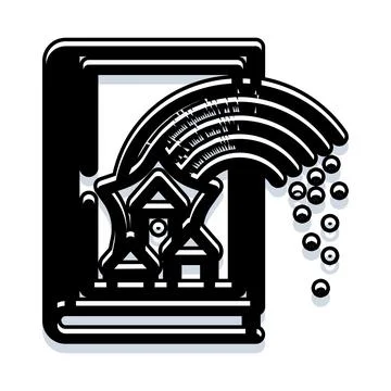 Book opening a world of imagination and stories Stock Illustration