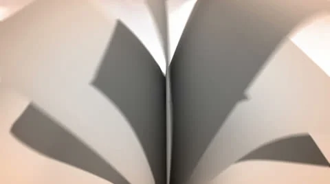 Book Opens Stock Footage 23456850
