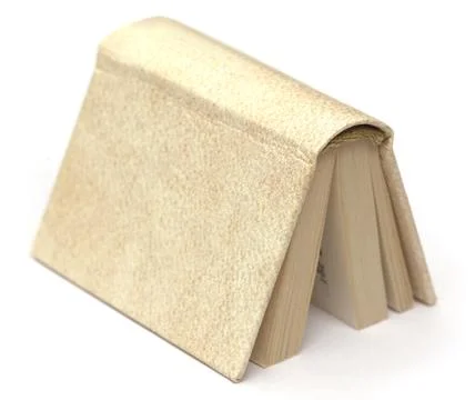 Book over white Stock Photos
