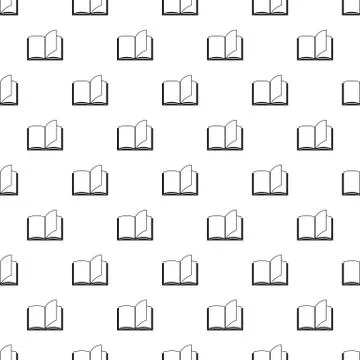 Book page pattern seamless vector 스톡 일러스트