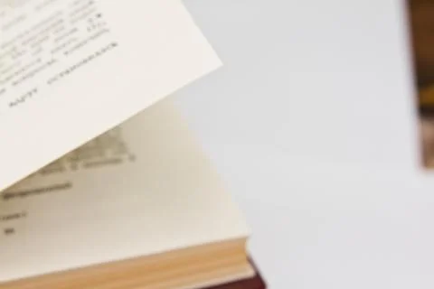 Book page Stock Photos