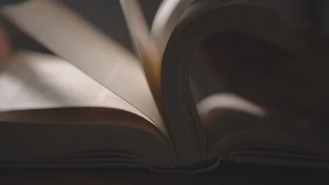 Book pages Stock Footage 218244623