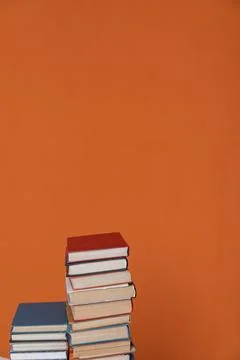 Book pattern background for wisdom, science and education. Reading and writing Stock Photos