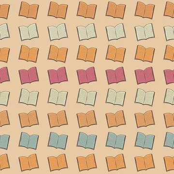 Book pattern Color abstract book pattern.Background. Vintage.Wallpaper.Hip... Stock Photos