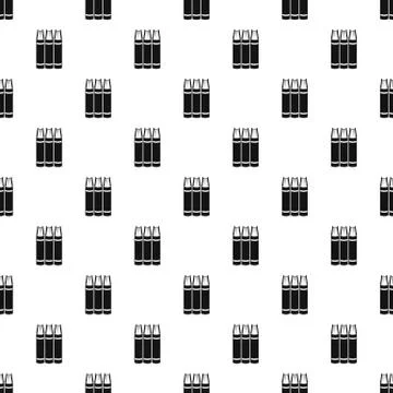 Book pile pattern seamless vector 스톡 일러스트