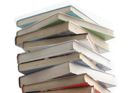 Book Piles Stop Motion Sequence (NTSC) 動画素材 2430871