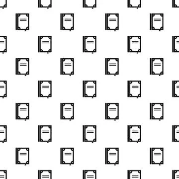 Book publication pattern seamless Stock Illustration