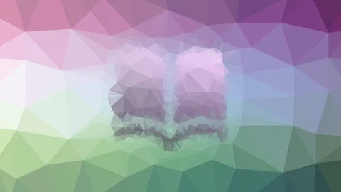 Book read fade techno tessellating looping animated triangles Vídeos de archivo 109241138