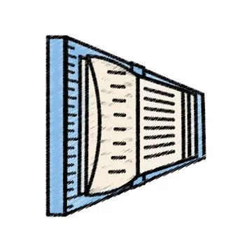 Book read learn image sketch Stock-Illustration