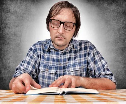 Book reader Stock Photos