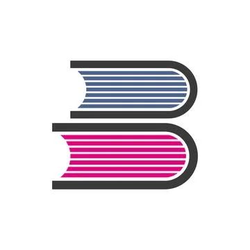 Book reading, library or bookstore simple icon イラスト素材