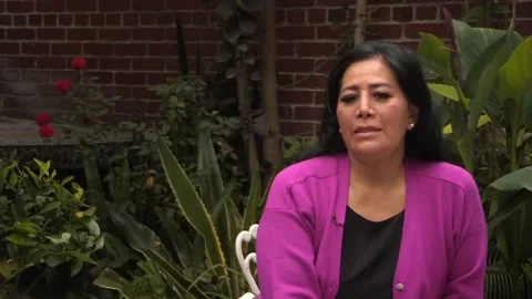A book retells the stories of victims of rape by people in power in Mexico, Méxi Stock Footage 204943005