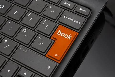 Book return key Stock Photos