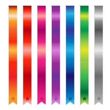 Book ribbons Stock Illustration