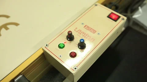 Book rolling machine Stock Footage 42753084