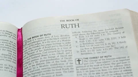 The Book Of Ruth Stock Footage 49629942