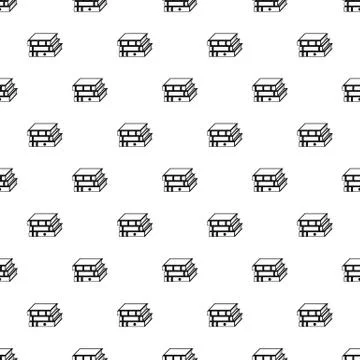 Book school pattern seamless Stock Illustration