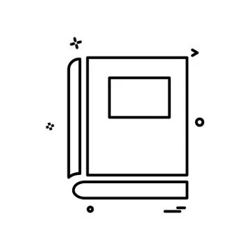 Book school study icon vector design Stock Illustration