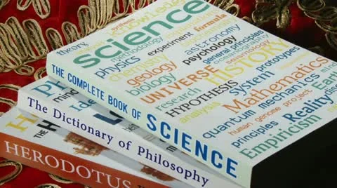 Book of Science 動画素材 12563765