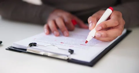 Book Script Edit Video stock 226140682