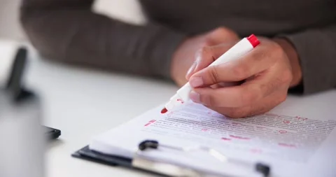 Book Script Edit Video stock 226140827