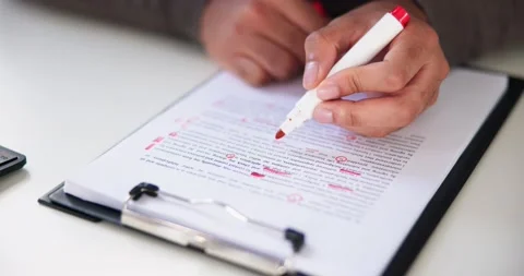 Book Script Edit Video stock 226140970