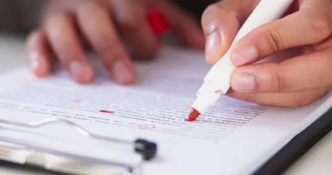 Book Script Edit Video stock 226177917