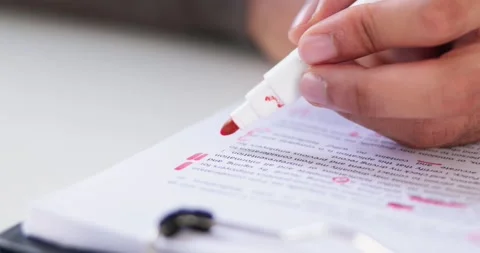 Book Script Edit Video stock 226177976