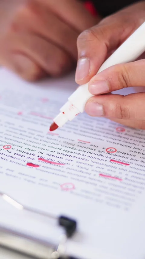 Book Script Edit Video stock 226190468