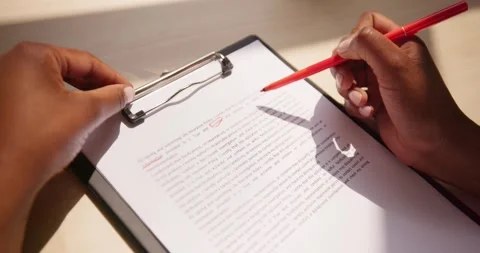 Book Script Or Text Grammar Edit Video stock 246572140
