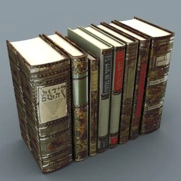 Book Set 7 3D Model