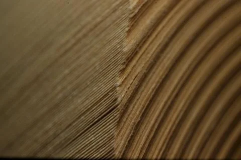 Book sheets folded at different angles close-up Stock Photos