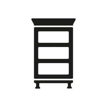 Book shelf icon vector design templates simple and modern イラスト素材