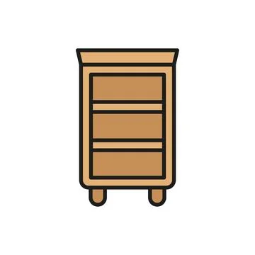 Book shelf icon vector design templates simple and modern Stock Illustration