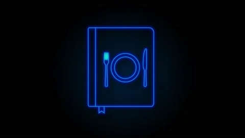 Book with shining bulb flying out. Idea logo. Power of knowledge sign. Motion Stock Footage 169272154