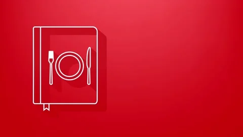 Book with shining bulb flying out. Idea logo. Power of knowledge sign. Motion Stock Footage 169280438